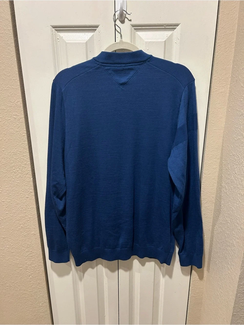 Adidas AdiPure Tech Henley Wool Blend Sweatshirt , Medium